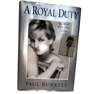 A Royal Duty By Paul Burrell Hardcover Book‎